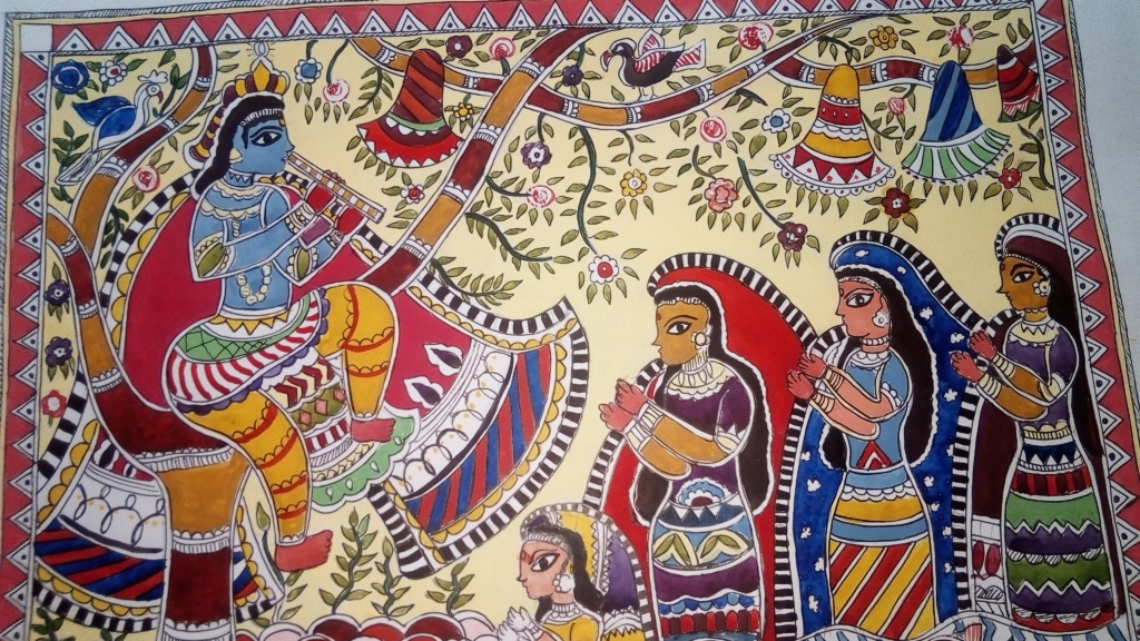 rai art and craft Madhubani Painting, Traditional Mithila Art